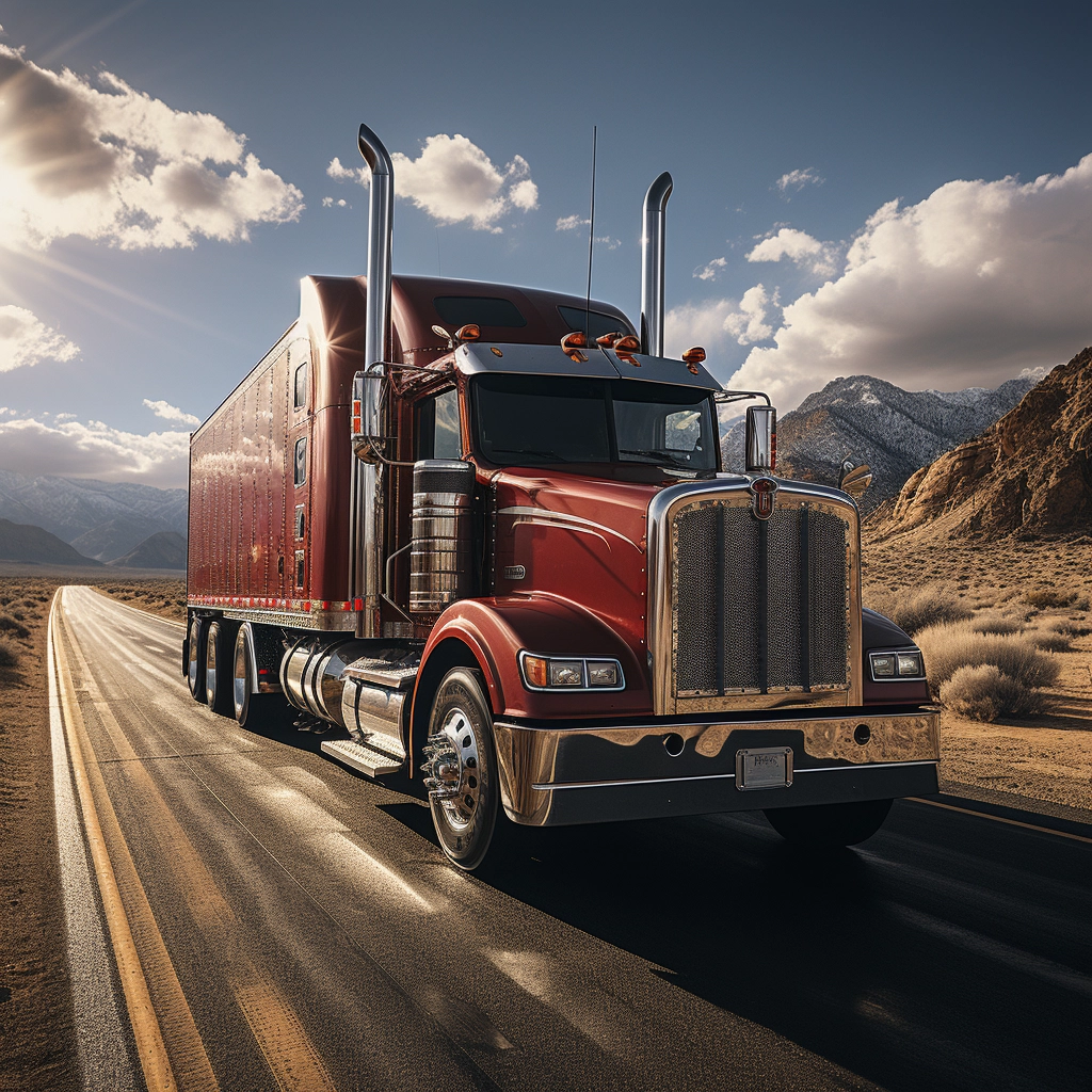 Trailer exportando producto a USA